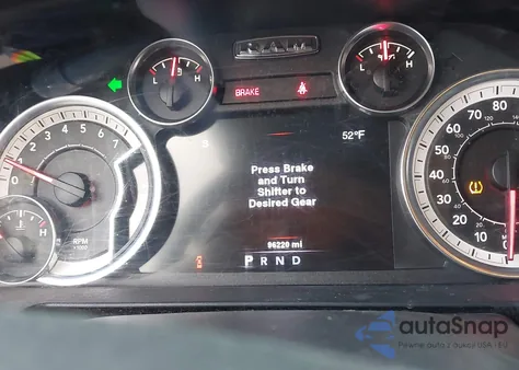 2013 Ram 1500 Big Horn z USA, uszkodzony, nr VIN 1C6RR6GT6DS694243